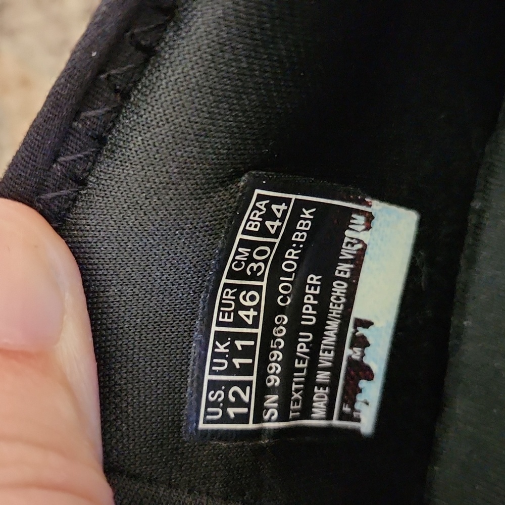 Skechers Men's Black Athletic Sneakers US 12 - Picture 8 of 8